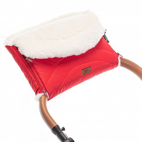 Муфта меховая для коляски Nuovita Tundra Bianco Муфта меховая для коляски Nuovita Tundra Bianco