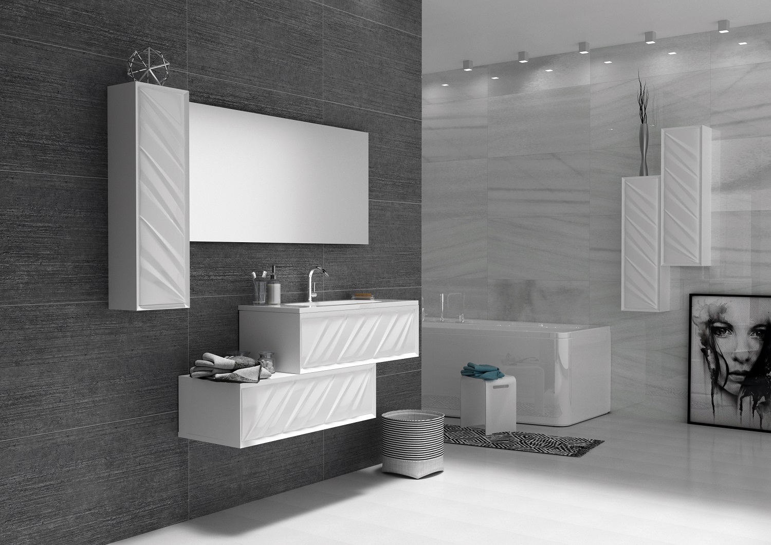 Зеркало Glace 140*65 Зеркало Glace 140*65