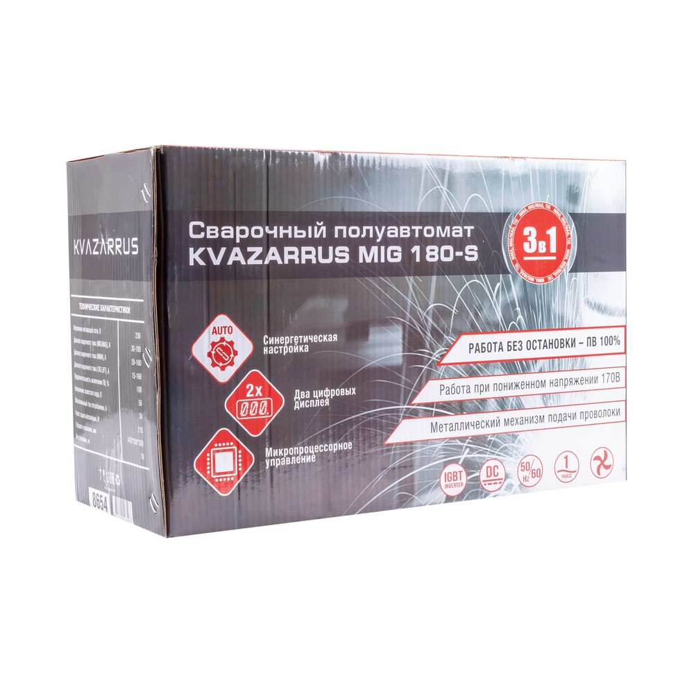 ��������� ����������� KVAZARRUS MIG 180-S