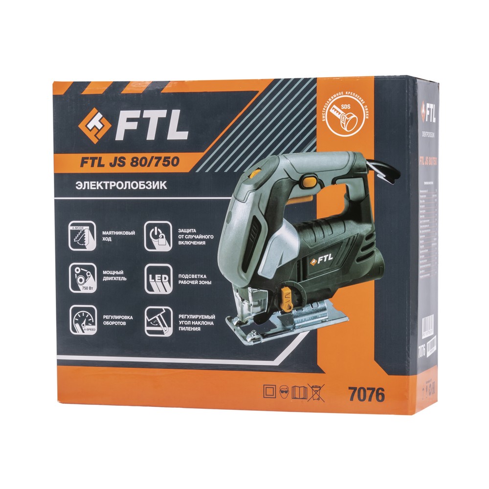 Сетевой электролобзик FTL JS 80/750 Сетевой электролобзик FTL JS 80/750
