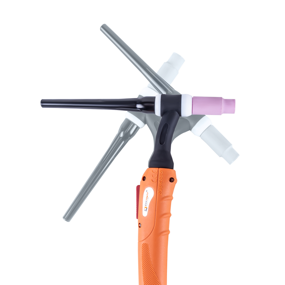 FoxWeld Горелка UnoTIG-18-Flex 4м (разъем 35мм2,с кнопкой, ж/охл.) (пр-во FoxWeld/КНР) FoxWeld Горелка UnoTIG-18-Flex 4м (разъем 35мм2,с кнопкой, ж/охл.) (пр-во FoxWeld/КНР)