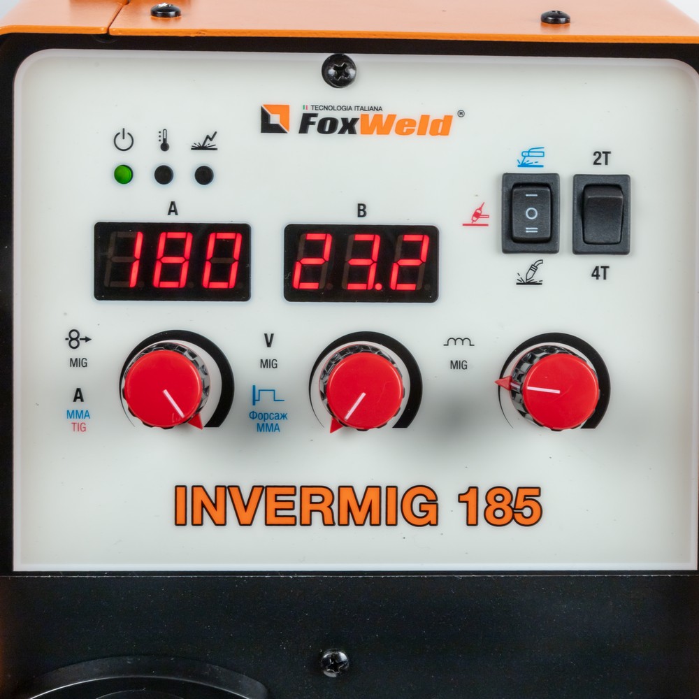 Сварочный полуавтомат Invermig 185 (пр-во FoxWeld/КНР) Сварочный полуавтомат Invermig 185 (пр-во FoxWeld/КНР)