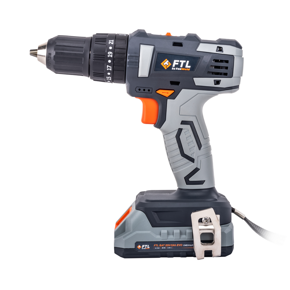 Аккумуляторная ударная дрель-шуруповёрт FTL PSR-I 20V EVO fox8079 Аккумуляторная ударная дрель-шуруповёрт FTL PSR-I 20V EVO fox8079
