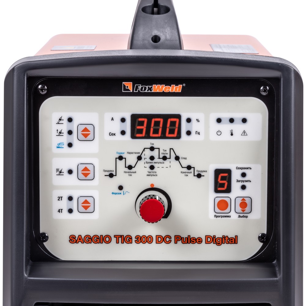 ������� ������������� ������ SAGGIO TIG 300 DC Pulse Digital