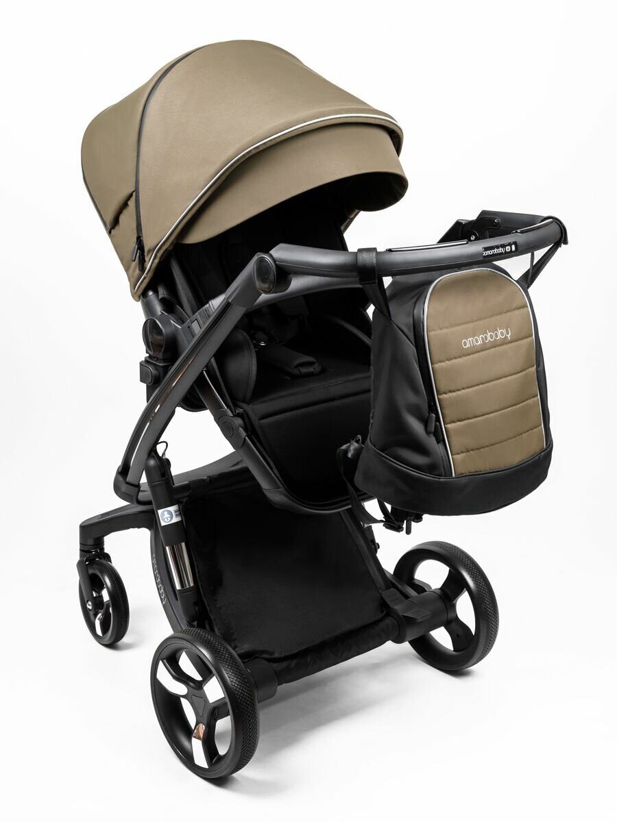 Коляска детская 2 в 1 с автоматическим тормозом AMAROBABY TUTUM Коляска детская 2 в 1 с автоматическим тормозом AMAROBABY TUTUM