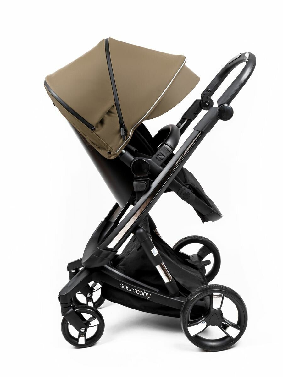 Коляска детская 2 в 1 с автоматическим тормозом AMAROBABY TUTUM Коляска детская 2 в 1 с автоматическим тормозом AMAROBABY TUTUM