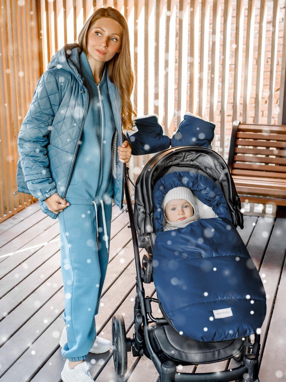 ������� ������ ������� AMAROBABY Snowy Travel, ����-�����, 85 ��.