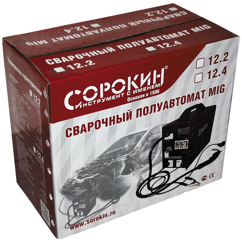 Сварочный полуавтомат MIG 0.8мм 220В, 50-80А, 2,5 кВА Сварочный полуавтомат MIG 0.8мм 220В, 50-80А, 2,5 кВА