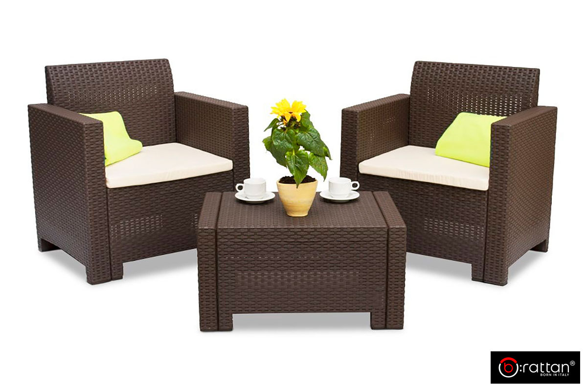 Комплект мебели NEBRASKA TERRACE Set (стол, 2 кресла) 9073.3