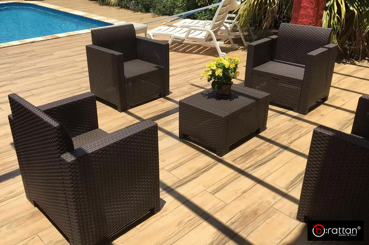 Комплект мебели NEBRASKA TERRACE Set (стол, 2 кресла) 9073.3 Комплект мебели NEBRASKA TERRACE Set (стол, 2 кресла) 9073.3