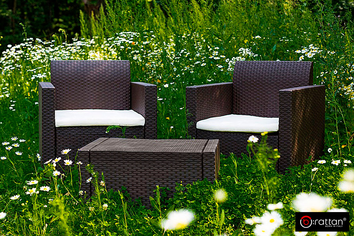 Комплект мебели NEBRASKA TERRACE Set (стол, 2 кресла) 9073.3 Комплект мебели NEBRASKA TERRACE Set (стол, 2 кресла) 9073.3