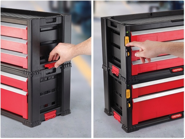 Ящик для инструментов 3 DRAWER TOOL CHEST SYSTEM Ящик для инструментов 3 DRAWER TOOL CHEST SYSTEM