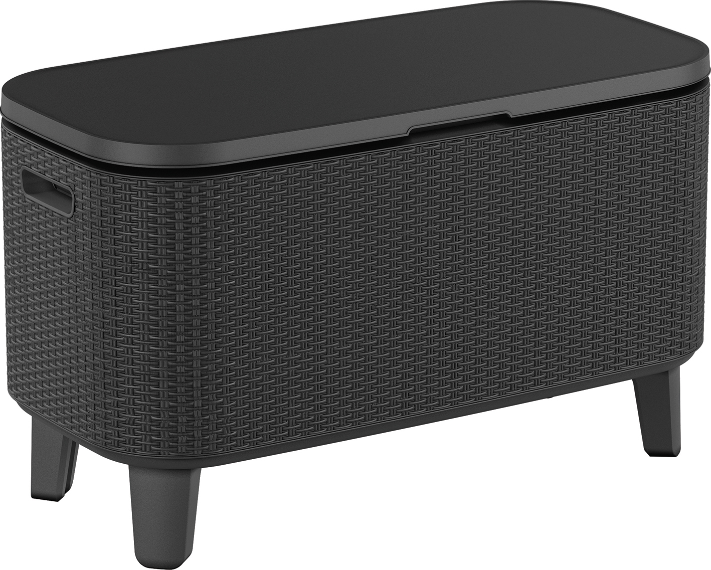 Стол Беви Бар (Bevy Bar Large Cool Bar), графит Стол Беви Бар (Bevy Bar Large Cool Bar), графит
