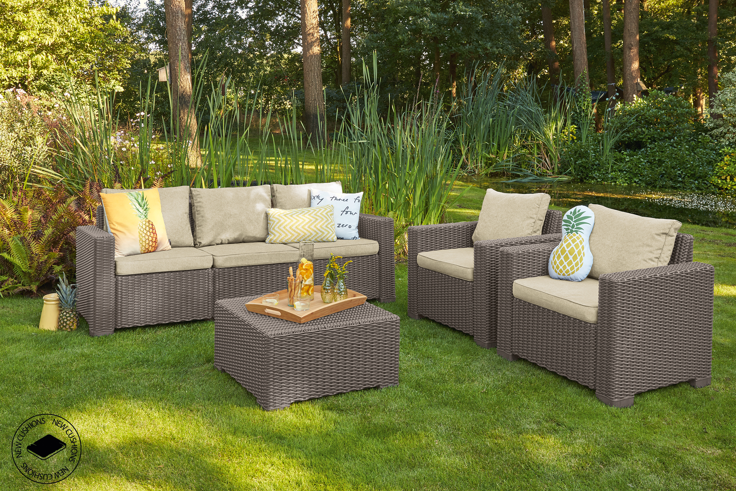 ����� ���������� 3-� ������� (California 2 Sofa), ��������