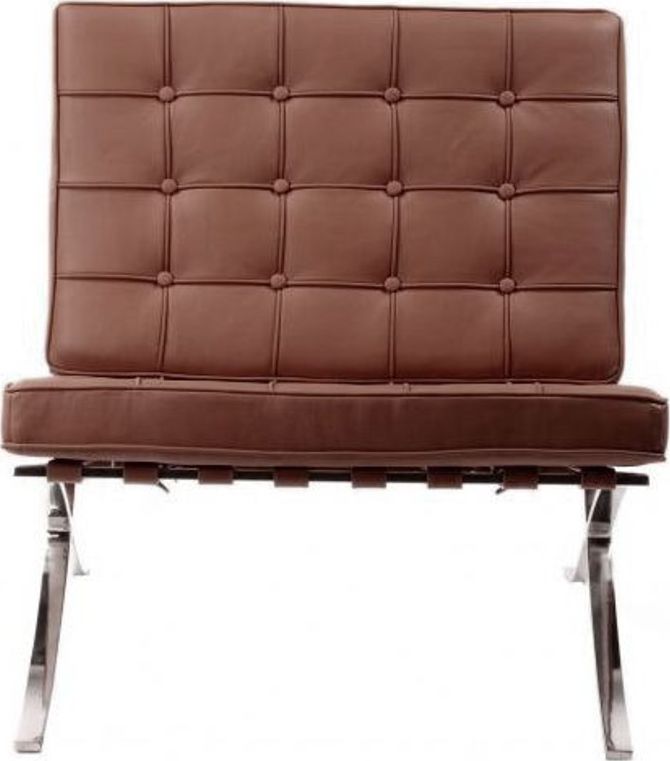 Кресло BARCELONA CHAIR коричневый Кресло BARCELONA CHAIR коричневый