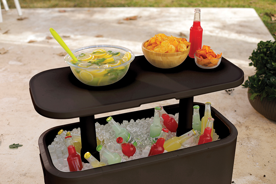 Стол Бриз Бар (Breeze Bar Large Cool Bar), коричневый Стол Бриз Бар (Breeze Bar Large Cool Bar), коричневый