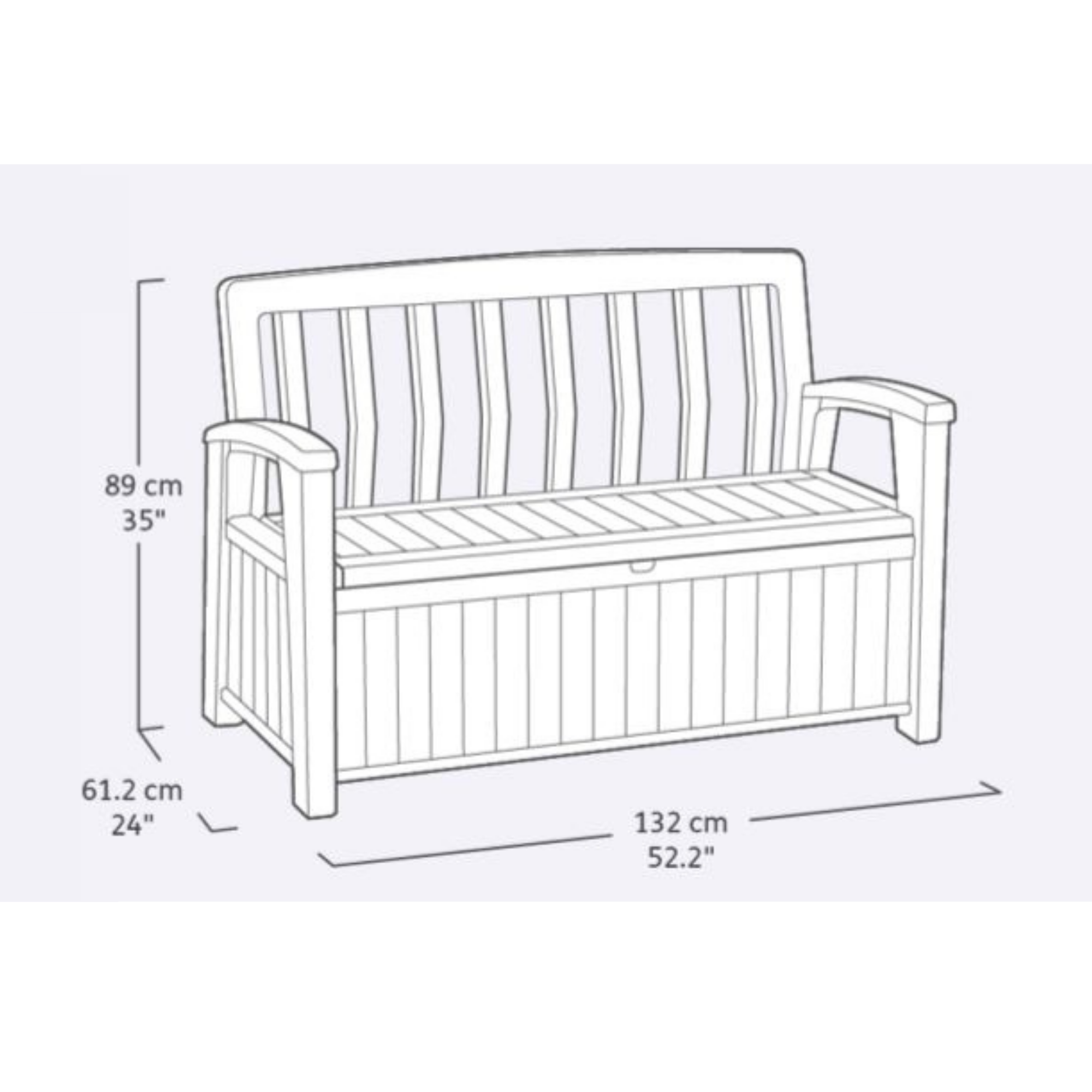 ������ ����� ���� (Patio Bench)
